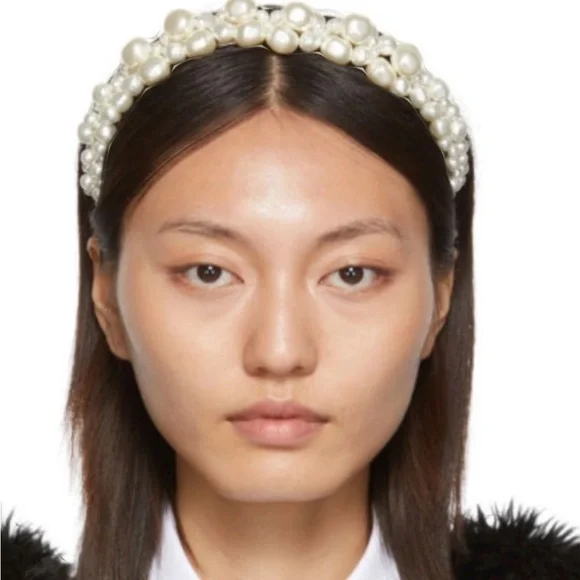 Simone Rocha 2019SS Pearl ヘアバンド Simone Rocha 2019SS Pearl ヘアバンド